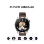 HUAWEI Watch 3 Pro 4G Smartwatch, 1,43 Zoll AMOLED, eSIM, GPS, SpO2, Herzfrequenz, Lederarmband Braun – Bild 6