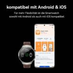 HUAWEI Watch 4 Pro Smartwatch, Titangehäuse, Saphirglas, eSIM und dunkelbraunes Lederarmband – Bild 7