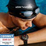 HUAWEI Watch 3 Pro 4G Smartwatch, 1,43 Zoll AMOLED, eSIM, GPS, SpO2, Herzfrequenz, Lederarmband Braun – Bild 2