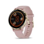 Garmin Venu 3S 41 mm GPS-Fitness-Smartwatch, Dust Rose/Softgold