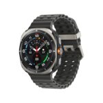 Samsung Galaxy Watch Ultra 2025 47 mm LTE, Galaxy AI, Dual-GPS, 64 GB, Titangehäuse, Titanium Silver