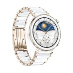 Huawei Watch GT 5 Pro 42 mm Smartwatch, EKG, GPS, Bluetooth-Anrufe, Gesundheits-Tracking, weiße Keramik – Bild 3