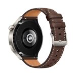 HUAWEI Watch 4 Pro Smartwatch, Titangehäuse, Saphirglas, eSIM und dunkelbraunes Lederarmband – Bild 2
