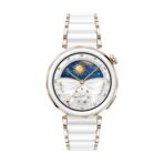 Huawei Watch GT 5 Pro 42 mm Smartwatch, EKG, GPS, Bluetooth-Anrufe, Gesundheits-Tracking, weiße Keramik – Bild 2