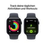 Apple Watch SE 3 44 mm GPS + Cellular, Aluminium Mitternacht, Sportarmband M/L, Fitness- und Schlaftracking - Image 5
