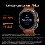 Samsung Galaxy Watch Ultra 2025 47 mm LTE, Galaxy AI, Dual-GPS, 64 GB, Titangehäuse, Titanium Gray – Bild 7