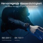 HUAWEI Watch Ultimate Smartwatch, EKG, Golfkarten, Offline-Karten, 100 m wasserdicht, bis 14 Tage Akku, Grün – Bild 6