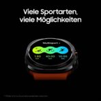 Samsung Galaxy Watch Ultra 47 mm LTE Smartwatch, Fitness-Tracker, Titanium Silver – Bild 7