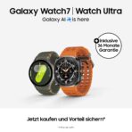 Samsung Galaxy Watch Ultra 47 mm LTE Smartwatch, Fitness-Tracker, Titanium Silver – Bild 2
