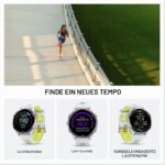 Garmin Forerunner 970 GPS Running- und Triathlon-Smartwatch, AMOLED, Titan, LED-Taschenlampe, Whitestone – Bild 5