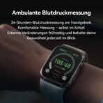 HUAWEI Watch D2 Smartwatch mit 1,82 Zoll AMOLED-Display, Schwarz – Bild 4