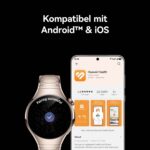 HUAWEI Watch 5 Smartwatch, 46 mm, GPS, Silber – Bild 8