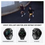 Garmin Forerunner 265 46 mm GPS-Laufuhr, Schwarz – Bild 5