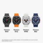 Samsung Galaxy Watch Ultra 2025 47 mm LTE, Galaxy AI, Dual-GPS, 64 GB, Titangehäuse, Titanium Silver – Bild 3