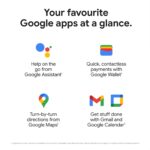 Google Pixel Watch LTE, Edelstahl Polished Silver, Chalk Sportarmband, Aktivitäts- und Herzfrequenz-Tracking – Bild 3