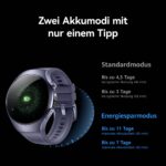 HUAWEI Watch 5 Smartwatch, 46 mm, GPS, Silber – Bild 7