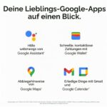 Google Pixel Watch LTE, Edelstahl Polished Silver, Charcoal Sportarmband, Aktivitäts- und Herzfrequenz-Tracking – Bild 3