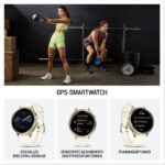 Garmin Venu 4 41 mm GPS-Fitness-Smartwatch, Beige/Lunargold – Bild 2