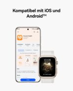 HUAWEI Watch D2 Smartwatch mit EKG-Analyse, Blau – Bild 9