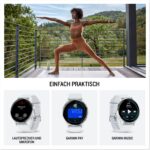 Garmin Venu 3S 41 mm GPS-Fitness-Smartwatch, Kieselgrau/Schiefergrau – Bild 4