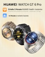 HUAWEI Watch GT 6 Pro Smartwatch, 46 mm, GPS, EKG, Titan – Bild 3
