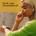 Apple Watch SE 3 44 mm GPS + Cellular, Aluminium Mitternacht, Sportarmband M/L, Fitness- und Schlaftracking - Image 3