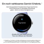 Google Pixel Watch 4 45 mm WLAN, Matte Black, Obsidian Sportarmband, Gemini sowie Fitness- und Gesundheits-Tracking – Bild 9