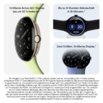 Google Pixel Watch 4 45 mm WLAN, Satin Moonstone, Moonstone Sportarmband, Gemini sowie Fitness- und Gesundheits-Tracking – Bild 7