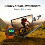 Samsung Galaxy Watch Ultra 47 mm LTE Smartwatch, Fitness-Tracker, Titanium Silver – Bild 14