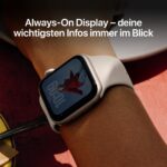 Apple Watch SE 3 44 mm GPS + Cellular, Aluminium Mitternacht, Sportarmband M/L, Fitness- und Schlaftracking - Image 4